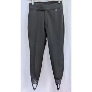 Schoeller Vtg Womens Wool Blend Swiss Skifans Stretch Ski Pants Sz 10 Stirrups